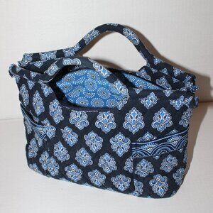 Vera Bradley Blue Paisley with Light Blue Interior